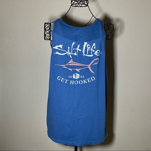 Salt Life Get Hooked Tank Top - Picture 4 of 4